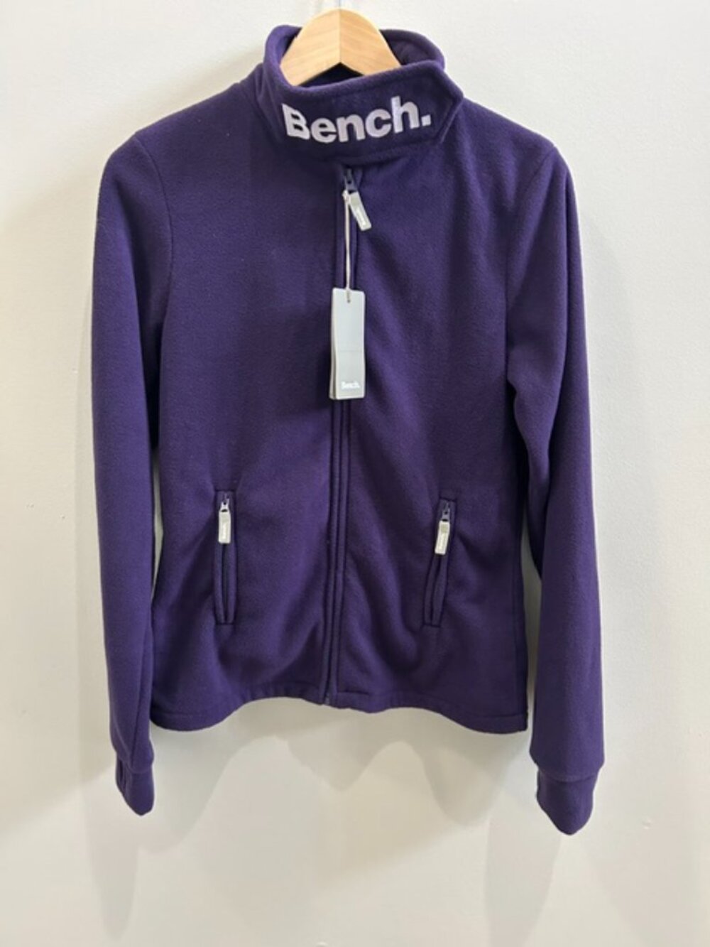 Bench NWT Purple Full Zip Fleece Jacket Youth Size 15/16
